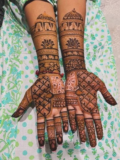 Full Bridal Hand Designs photo 3