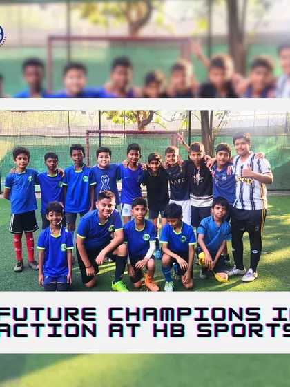 The future of football is here. A team photo of our young football squad, united and ready to train, play, and grow together under our expert guidance.