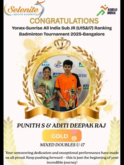 Selenite Sports - High Performance Badminton Training Our Champions' Podium Finishes photo 56