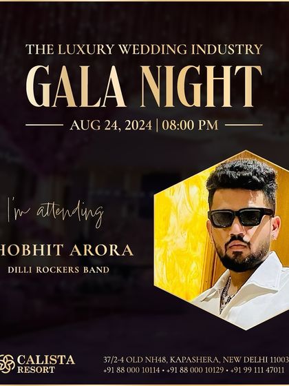 Our presence is what matters. Attending the Luxury Wedding Industry Gala Night, connecting with the best in the business to stay on top of our game.