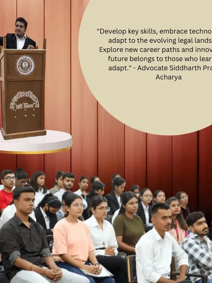 Sharing insights with the next generation of legal minds. I firmly believe that adapting to the evolving legal landscape is crucial for success, a principle I apply to my own practice when handling complex criminal litigation.