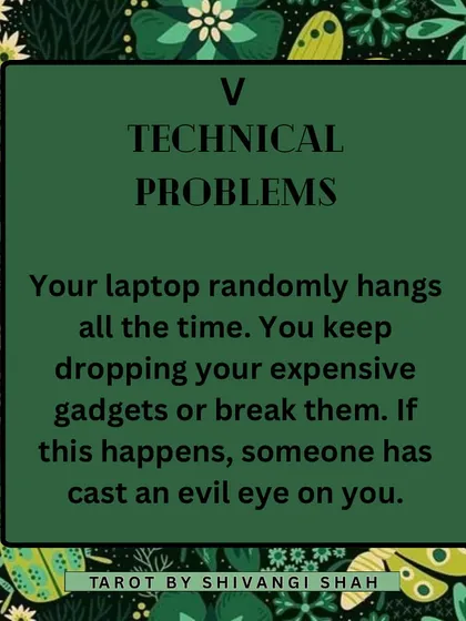 If your expensive gadgets keep breaking or your laptop randomly hangs, it might not just be bad luck. This can be a sign of an evil eye targeting your work and productivity.