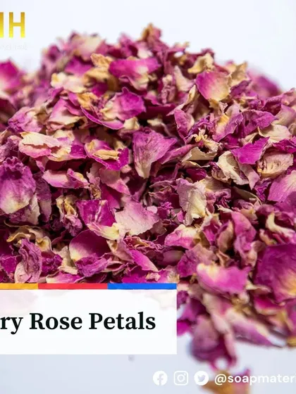 Our beautiful Dry Rose Petals are a favorite among creators. You can use them to infuse oils, create fragrant rose water, or simply as a decorative element in your handmade soaps and bath bombs for a touch of natural elegance.