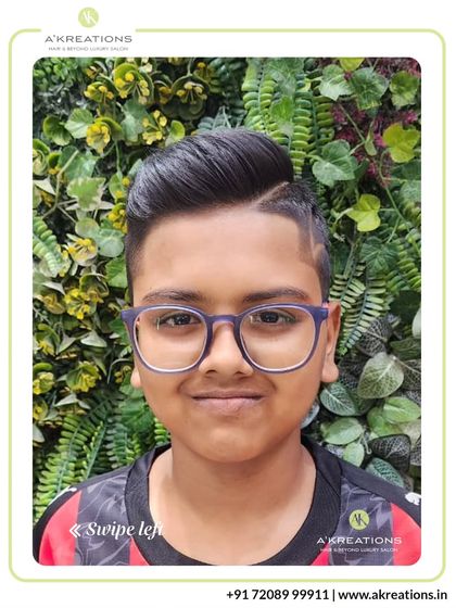 For our more creative clients, we offer services like hair tattoos. This sharp design adds a unique and personal touch to a classic fade haircut.