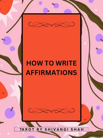 This guide provides a simple framework for how to write affirmations that actually work. Follow these steps to increase their power and manifest your goals more effectively.