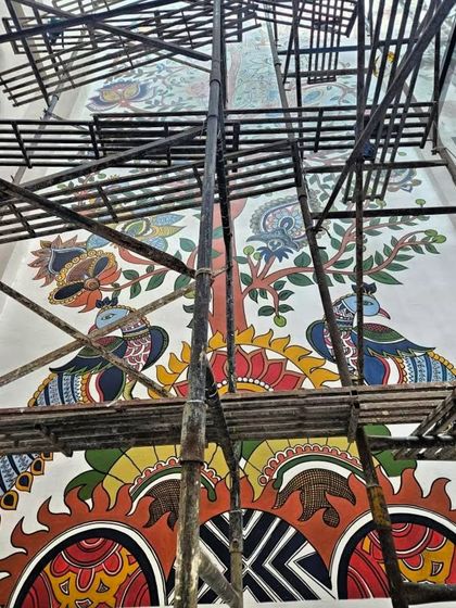 Vritti Kotian - Custom Murals & Wall Art Indian Folk & Heritage Murals photo 3