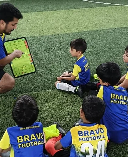Football is not just about playing, but understanding. When children know the 'why', they learn the importance of 'doing'.