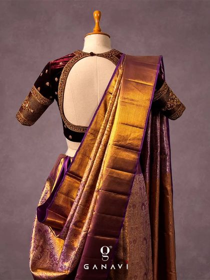 Ganavi Couture - Custom Indian Bridal & Occasion Wear The Kanjeevaram Bride photo 11