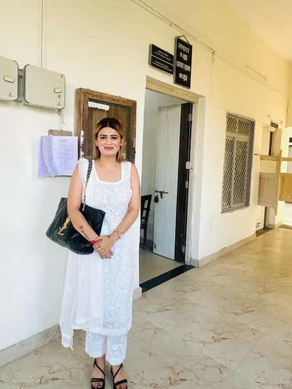 In the corridor of the Small Causes Court in Mumbai. My work requires me to travel and chase my dreams, handling legal matters wherever they take me.