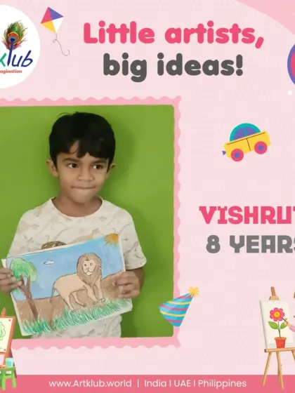 Artklub - Art & Craft Classes for Kids Creative Explorers: Art for Ages 7-9 photo 9