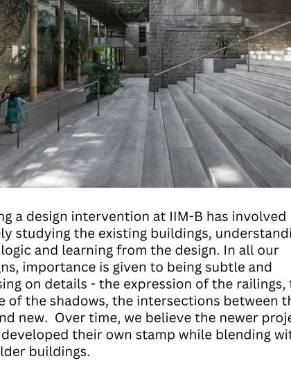 Mindspace - Educational & Institutional Architecture IIM Bangalore: A Legacy Continued photo 48