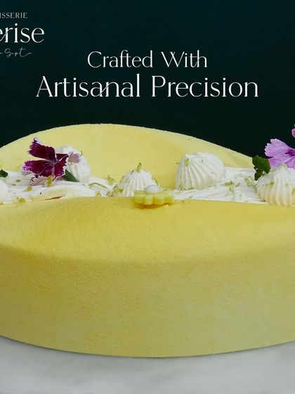 Crafted with artisanal precision. My creations are not just desserts; they are masterpieces crafted with love and meticulous attention to detail.