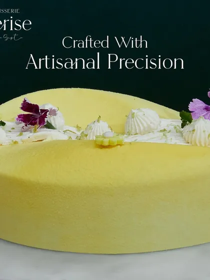 Crafted with artisanal precision. My creations are not just desserts; they are masterpieces crafted with love and meticulous attention to detail.
