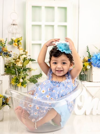 First Birthday & Cake Smash Celebrations photo 24