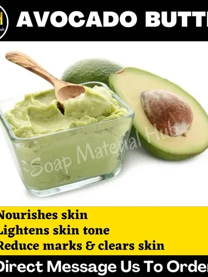 Create deeply nourishing products with our creamy Avocado Butter. This butter is packed with nutrients that help moisturize the skin, lighten tone, and reduce marks. It's an excellent base for body butters, lotions, and balms that feel rich and luxurious.