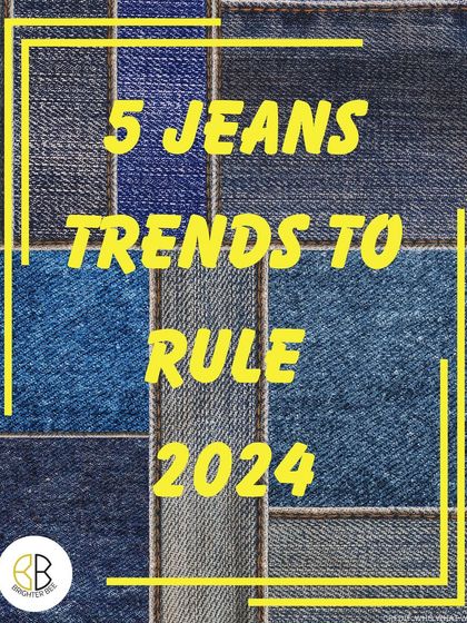 Our love for jeans is forever. Here is an introduction to the 5 key jeans trends that are set to rule 2024, ensuring you're always in style.
