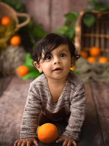 Messy hair, don't care. This handsome little boy was a dream to photograph, with his curious expression and adorable bedhead.