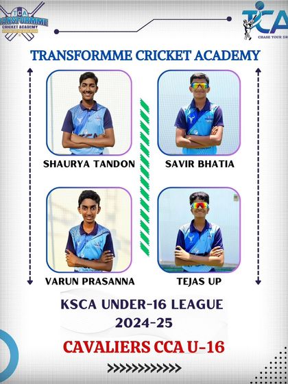 Transform Cricket Academy - Advanced Competitive Cricket Training Pathway to the Pros: KSCA League & Beyond photo 36