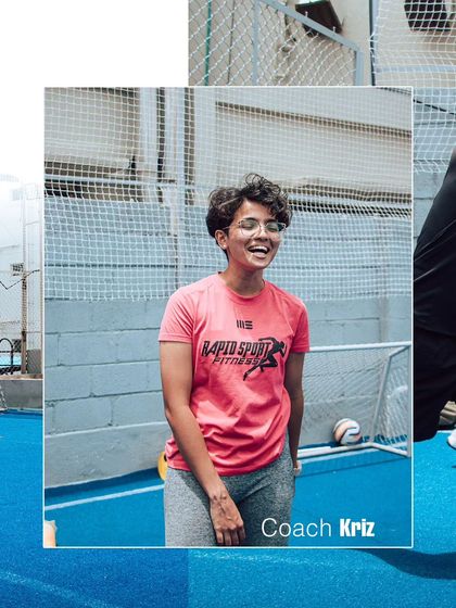 This is Coach Kriz, a vital part of the RSF coaching team, embodying the spirit of dedication and progress that we instill in our athletes.