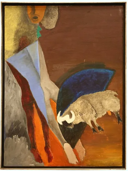 We have the honor of working with modern masters, like in this M.F. Husain acrylic on canvas, 'Sacrifice'. Entrusted to us for conservation and reframing, our work ensures that the bold lines and profound symbolism of this late 20th-century piece continue to resonate.