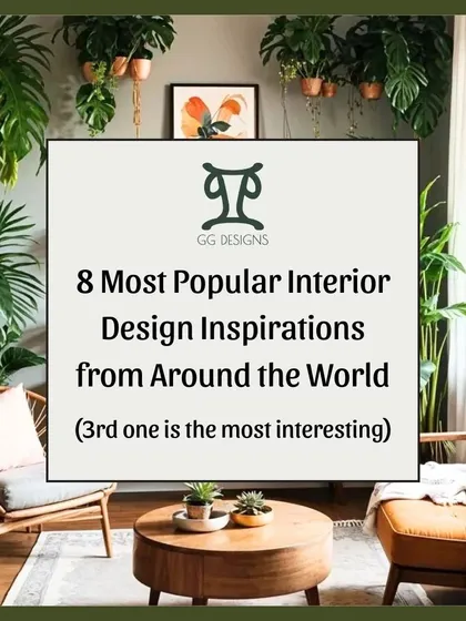 Why stick to one style when you can get inspiration from around the world? This guide explores 8 popular interior design styles that can help you refine your taste and create a space you love.