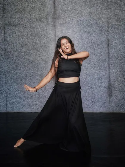 A smile that says it all. This is me in my element, sharing the happiness that dance brings me.