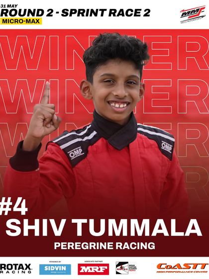 Shiv Tummala emerges victorious in the Micro Max class at Round 2 of the Meritus Cup.