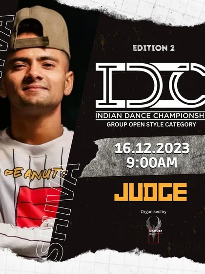 Our instructor Shiva announced as a judge for the Indian Dance Championship, representing our commitment to the larger dance community.