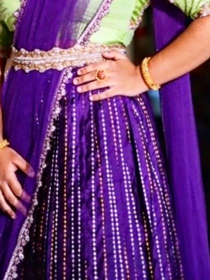 A collection of outfits perfect for any celebration. From intricate lehengas to shimmering sarees, these pieces are designed to ensure you are the best dressed guest at any event.