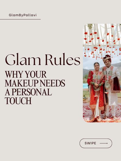 Glam Rules: Why your makeup needs a personal touch. Every face is unique, and your makeup should be too. I'm here to give your look the personal touch it deserves.