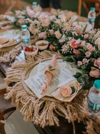 Crimson and Cherry - Wedding Design & Styling Elegant Tablescapes & Dining Details photo 7