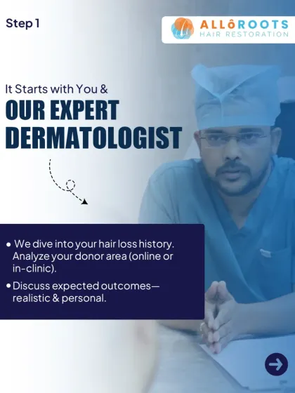 Your hair restoration journey begins with a detailed consultation. I take the time to understand your hair loss history, analyze your donor area, and discuss realistic, personal outcomes. This first step is crucial for building a treatment plan that is right for you.