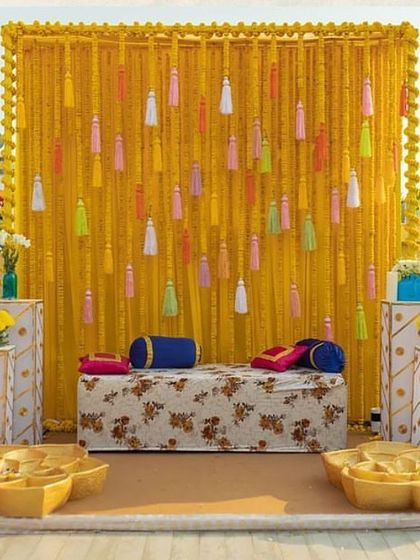 Creative&Creations - Event Decoration Vibrant Haldi & Mehendi Decor photo 40