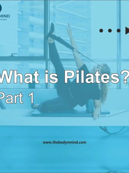 A simple introduction to Pilates. This image sets the stage for a series explaining the principles and benefits of this unique movement system.
