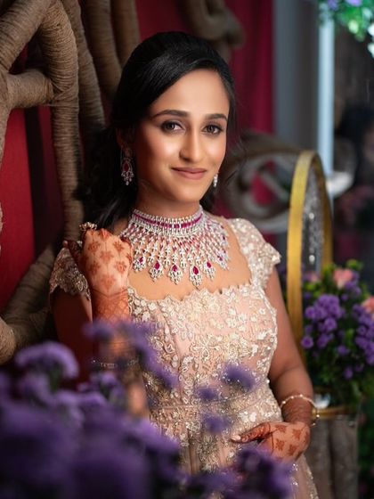 Shwetha Mahadev - Makeup Artistry Training Modern Reception & Sangeet Glam photo 4