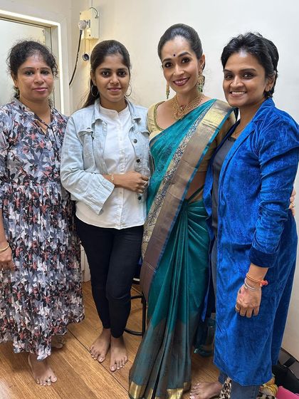 The team that gets you ready. I appreciate the artists who have worked on me and I bring that same spirit of collaboration and support to my own clients.