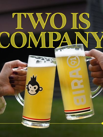 Two is company. Sharing a beer with a friend is one of life's simple pleasures.