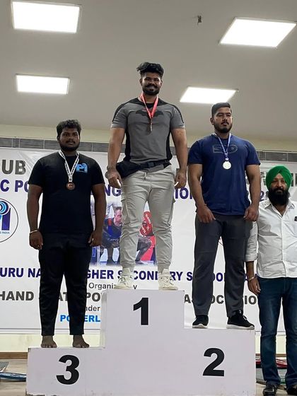 A collection of podium shots and team photos from various state, national, and international competitions. This is the social proof of our success and the strong community we've built at Team Strength Mob.