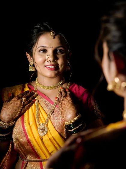 Maharashtrian Brides: The Nauwari & Paithani Look photo 33