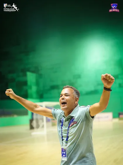 The pure elation of our head coach as we secure our place in the final.