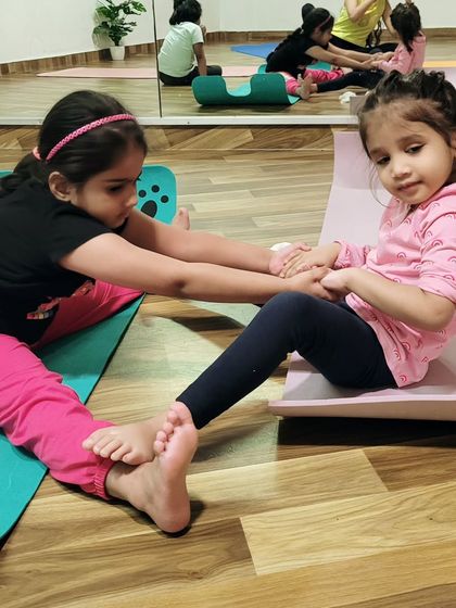 Partner stretches are a great way for kids to learn about cooperation and trust while improving their flexibility.