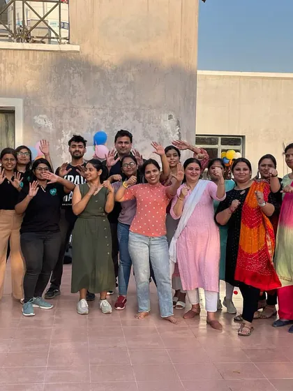 The team after an engaging outdoor corporate workshop. These sessions are not just about learning techniques; they are a unique form of team building that fosters trust and resilience.