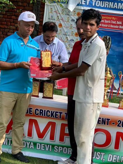 Another one of our players being recognized at the U-17 Super League tournament.