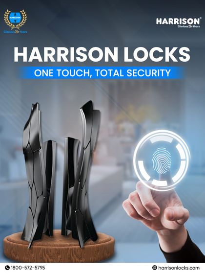 One touch is all it takes for total security. With our digital biometric locks, a single tap is enough to secure your world, giving you safety and peace of mind without the need for keys.