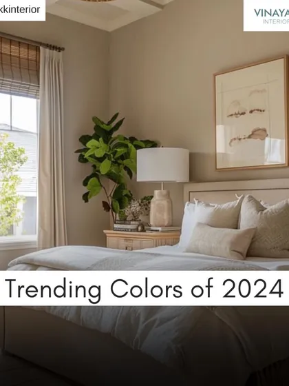 A look at the trending colors of 2024. This year is all about creating spaces that feel comfortable, sophisticated, and connected to nature.