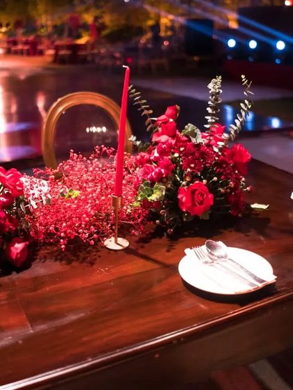 Crimson and Cherry - Wedding Design & Styling Elegant Tablescapes & Dining Details photo 14