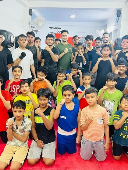 Our evening batch of boxers. A dedicated group that puts in the work every single day.
