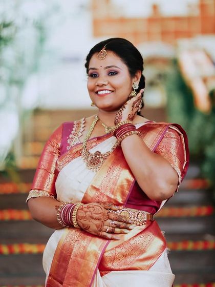 Himabindu - Bridal Makeup Classic South Indian Muhurtham Looks photo 83