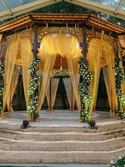 The Tales of Tradition - Milestone & Social Event Planning Enchanting Sangeet & Reception Nights photo 18