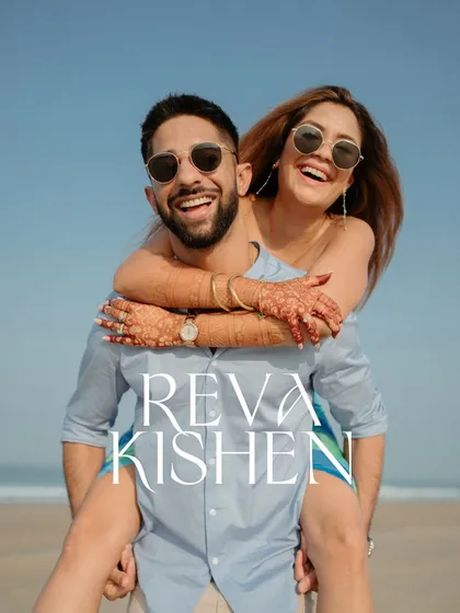 A fun and playful piggyback ride on a Goa beach. These lighthearted moments are just as important as the romantic ones in telling your complete story.